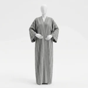 Abaya kimono polyester ample quotidien style rétro femme - Vue 1 - Abaya Kimono