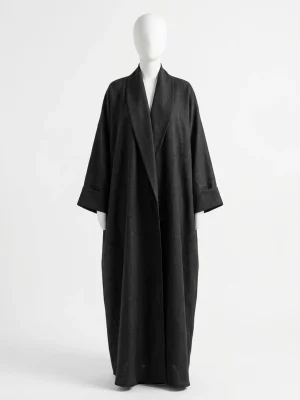 Abaya kimono polyester fluide maxi femme décontracté - Vue 1 - Abaya Kimono