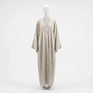 Abaya kimono polyester satiné fluide événement chic femme - Vue 1 - Abaya Kimono